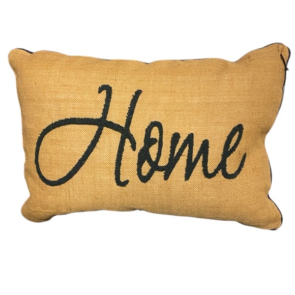 Bee & Willow Home Other - Decorative “Home” Pillow (NWT!)